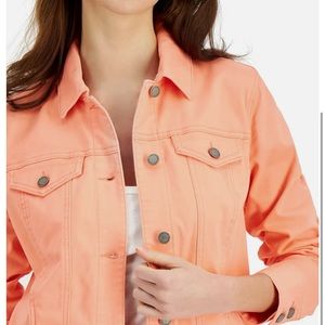 Charter Club Pastel Pink Jean Jacket